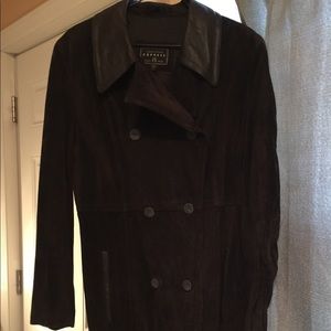 Vintage Express Compagnie Int. Suede Trench